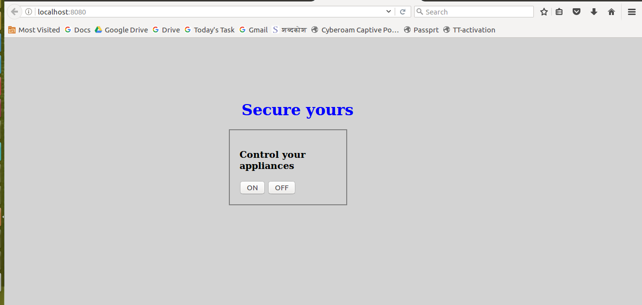 Control your home appliances over internet using NodeJS, Angular4, Arduino, Javascript Control your home appliances over internet using NodeJS, Angular4, Arduino, Javascript