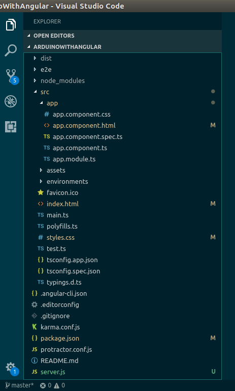 Control your home appliances over internet using NodeJS, Angular4, Arduino, Javascript Control your home appliances over internet using NodeJS, Angular4, Arduino, Javascript