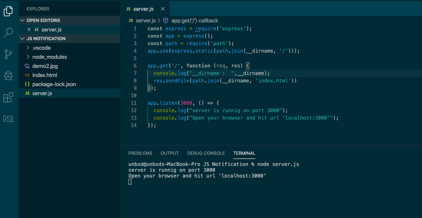 Desktop Notification in Javascript Desktop Notification in Javascript