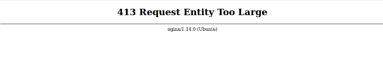 Request Entity Too Large in Nginx with client_max_body_size: idkblogs.com Request Entity Too Large in Nginx with client_max_body_size: idkblogs.com