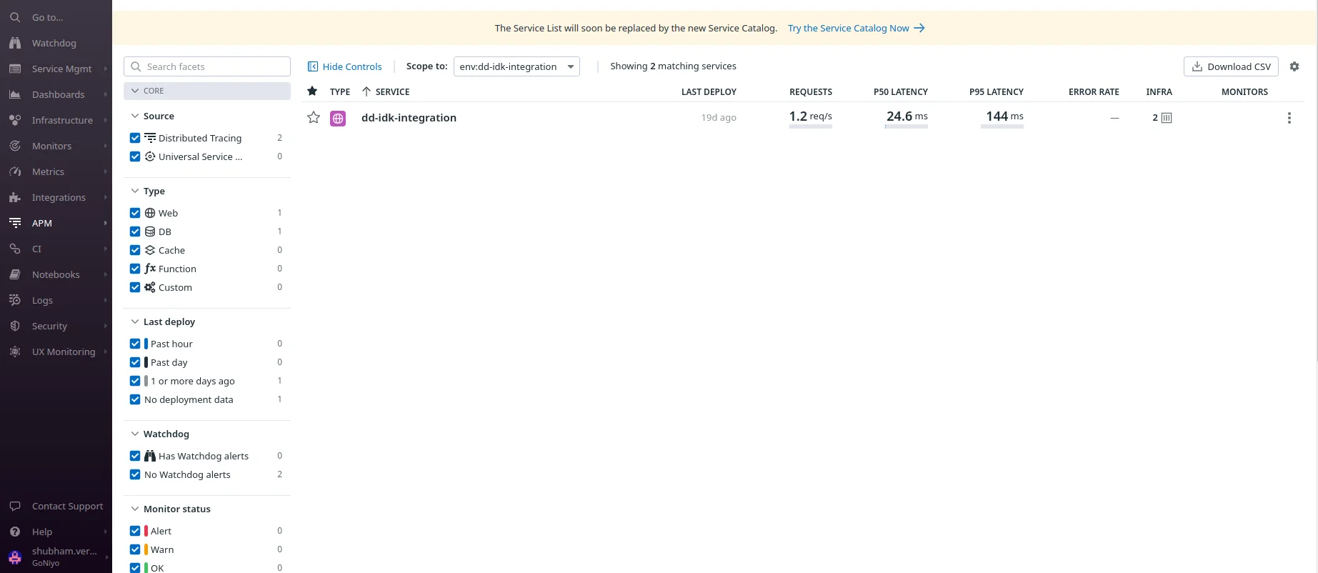 Integrate Datadog in Node.js and track your backend performance Integrate Datadog in Node.js and track your backend performance