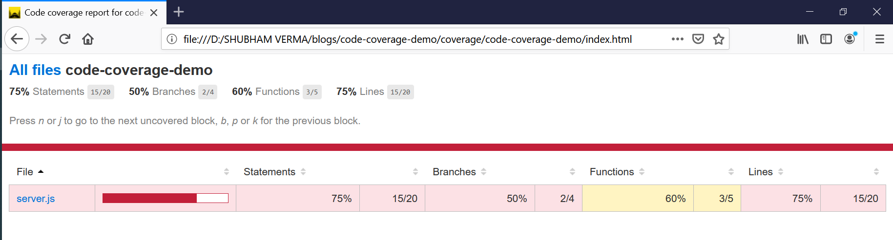 What is code coverage and how do we measure it?