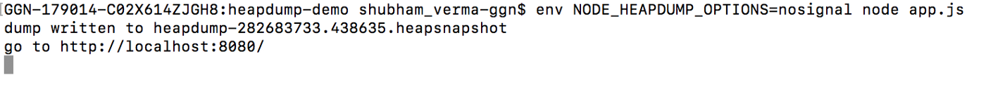 Create a Dump of the V8 Heap and Inspect It for Your Node App Create a Dump of the V8 Heap and Inspect It for Your Node App