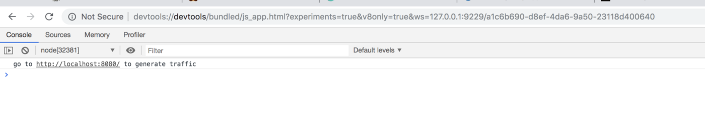 Profiling Nodejs Application: Detect the memory uses of node app | Use of -inspect Profiling Nodejs Application: Detect the memory uses of node app | Use of -inspect