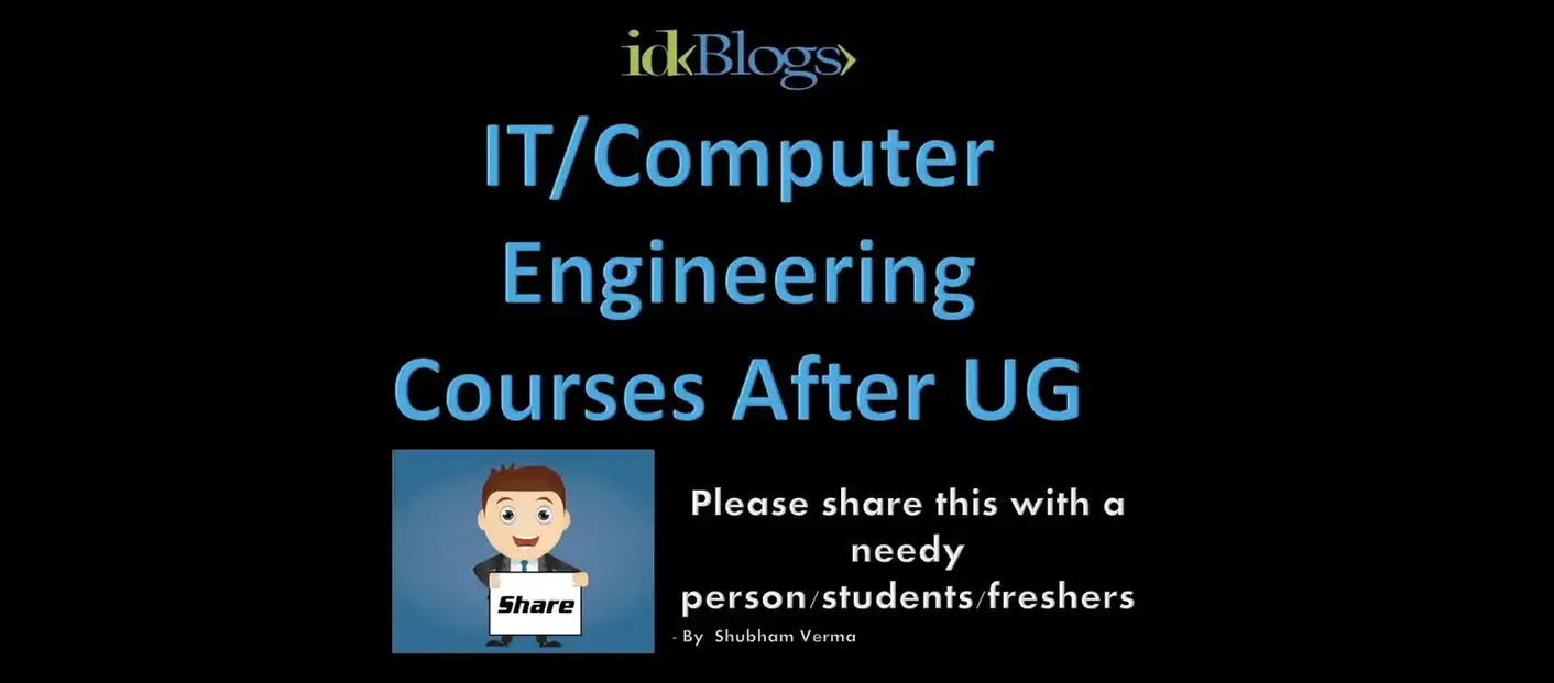 IT/Computer Engineering Courses After Graduation | PG Engineering Courses