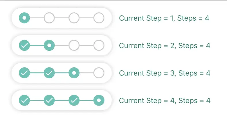 Implement Steps In React